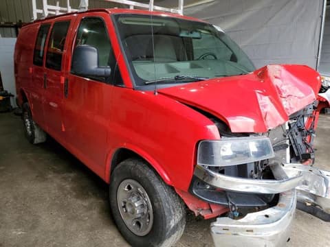 2015 Chevrolet Express 2500, VIN 1GCWGFCF5F1178286. Фото 4 з 6 з аукціону Copart. Каталог авто зі США OpenDataCar.