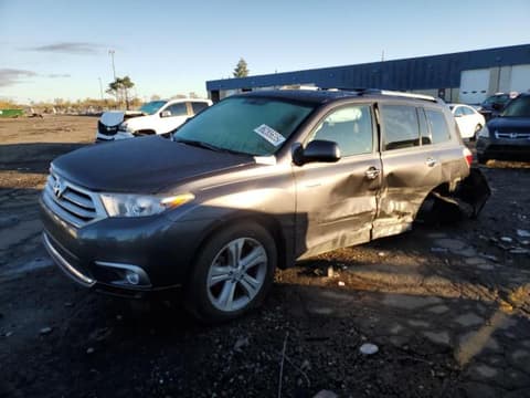 2013 Toyota Highlander, VIN 5TDDK3EH8DS221909. Фото 1 з 6 з аукціону Copart. Каталог авто зі США OpenDataCar.