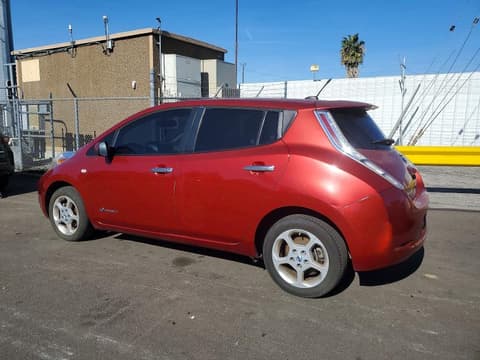 2011 Nissan Leaf, VIN JN1AZ0CP2BT007961. Фото 2 з 6 з аукціону Copart. Каталог авто зі США OpenDataCar.