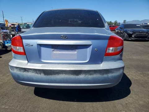 2005 Kia Rio, VIN KNADC125456385801. Фото 6 з 6 з аукціону Copart. Каталог авто зі США OpenDataCar.