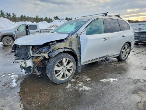 2016 Nissan Pathfinder, VIN 5N1AR2MM0GC667593. Фото 1 з 6 з аукціону Copart. Каталог авто зі США OpenDataCar.