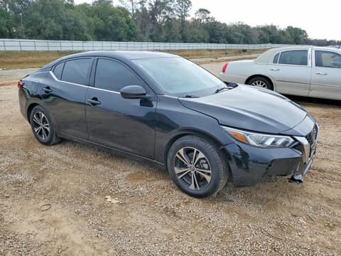 2022 Nissan Sentra, VIN 3N1AB8CV5NY242898. Фото 4 з 6 з аукціону Copart. Каталог авто зі США OpenDataCar.