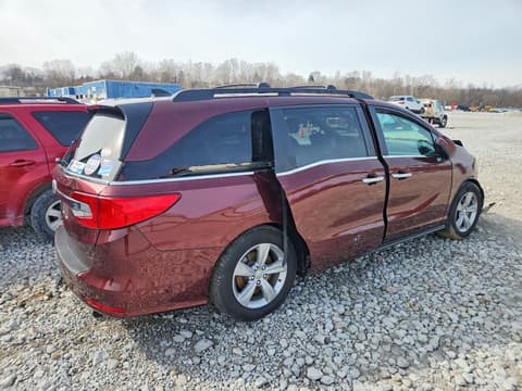 2018 Honda Odyssey, VIN 5FNRL6H71JB103837. Фото 3 з 6 з аукціону Copart. Каталог авто зі США OpenDataCar.