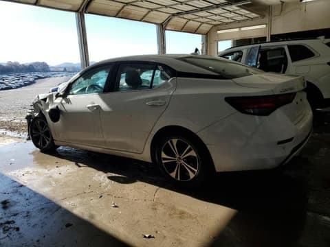 2020 Nissan Sentra, VIN 3N1AB8CV8LY251589. Фото 2 з 6 з аукціону Copart. Каталог авто зі США OpenDataCar.