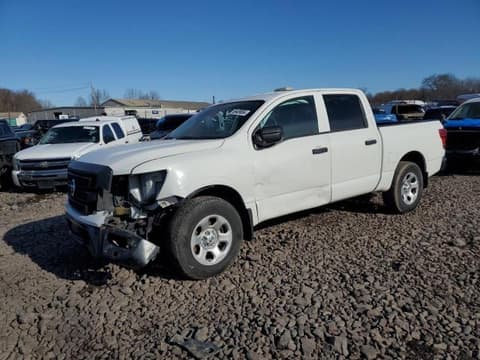 2022 Nissan Titan, VIN 1N6AA1EC0NN107079. Photo 1 of 6 from Copart auction. OpenDataCar US salvage catalog.