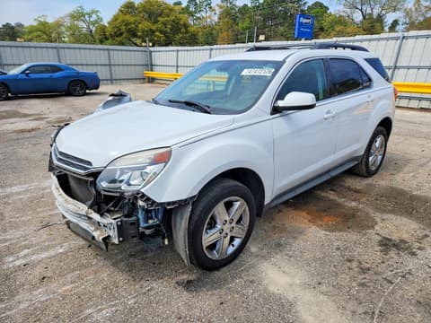 2016 Chevrolet Equinox, VIN 2GNALCEK0G1115551. Фото 1 з 6 з аукціону Copart. Каталог авто зі США OpenDataCar.