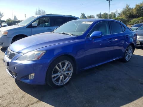 2007 Lexus IS 250, VIN JTHBK262072050790. Фото 1 з 6 з аукціону Copart. Каталог авто зі США OpenDataCar.