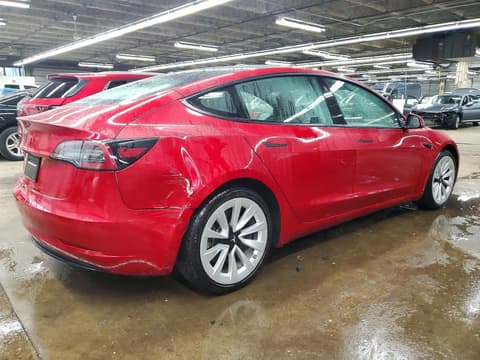 2022 Tesla Model 3, VIN 5YJ3E1EA7NF187770. Фото 3 з 6 з аукціону Copart. Каталог авто зі США OpenDataCar.