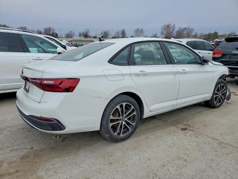 2025 Volkswagen Jetta, VIN 3VWBX7BU4SM042312. Photo 3 of 6 from Copart auction. OpenDataCar US salvage catalog.