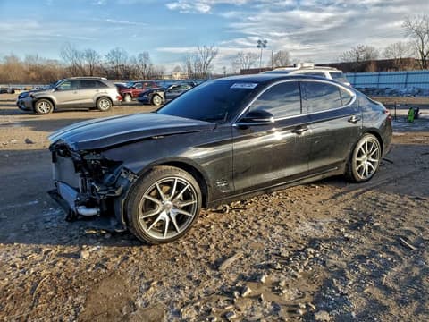 2023 Genesis G70, VIN KMTG34TA6PU123159. Фото 1 з 6 з аукціону Copart. Каталог авто зі США OpenDataCar.