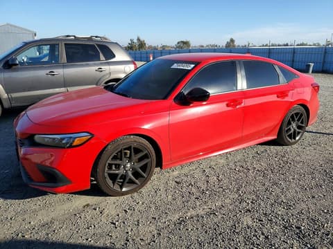 2022 Honda Civic, VIN 2HGFE2F50NH569722. Фото 1 з 6 з аукціону Copart. Каталог авто зі США OpenDataCar.