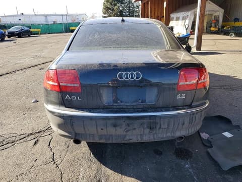 2010 Audi A8 Quattro, VIN WAURVAFA5AN009230. Zdjęcie 6 z 6 z aukcji Copart. Katalog aut z USA OpenDataCar.
