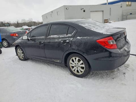 2012 Honda Civic, VIN 2HGFB2F41CH054547. Фото 2 з 6 з аукціону Copart. Каталог авто зі США OpenDataCar.