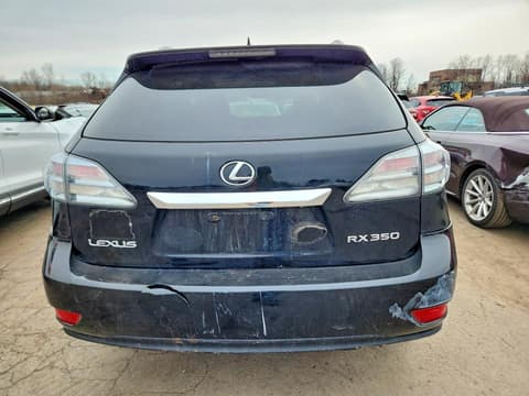2010 Lexus RX 350, VIN 2T2BK1BA5AC015885. Фото 6 из 6 с аукциона Copart. Каталог авто из США OpenDataCar.