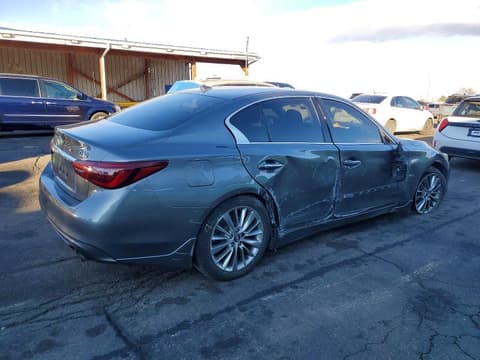 2018 Infiniti Q50, VIN JN1EV7ARXJM430418. Фото 3 з 6 з аукціону Copart. Каталог авто зі США OpenDataCar.