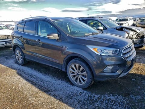2017 Ford Escape, VIN 1FMCU9J93HUE20256. Фото 4 з 6 з аукціону Copart. Каталог авто зі США OpenDataCar.