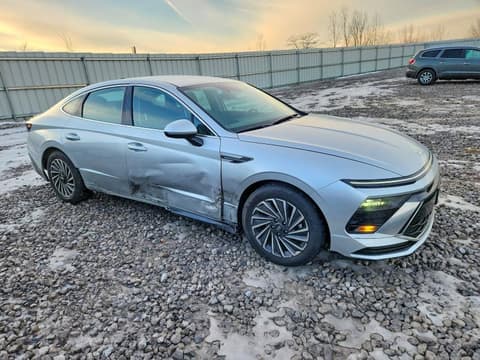 2024 Hyundai Sonata Hybrid, VIN KMHL34JJ7RA096019. Фото 4 з 6 з аукціону Copart. Каталог авто зі США OpenDataCar.