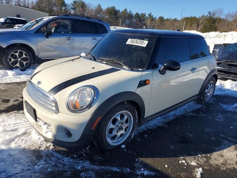 2013 Mini Cooper, VIN WMWSU3C58DT692516. Фото 1 з 6 з аукціону Copart. Каталог авто зі США OpenDataCar.