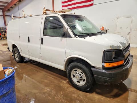 2011 Chevrolet Express 2500, VIN 1GCWGFCA0B1127602. Фото 4 з 6 з аукціону Copart. Каталог авто зі США OpenDataCar.