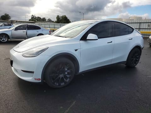 2021 Tesla Model Y, VIN 5YJYGDEE9MF180306. Фото 1 з 6 з аукціону Copart. Каталог авто зі США OpenDataCar.