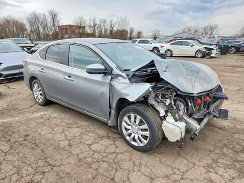2014 Nissan Sentra, VIN 3N1AB7AP3EL655608. Фото 4 з 6 з аукціону Copart. Каталог авто зі США OpenDataCar.
