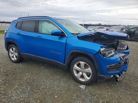 2018 Jeep Compass, VIN 3C4NJCBBXJT227381. Фото 4 з 6 з аукціону Copart. Каталог авто зі США OpenDataCar.