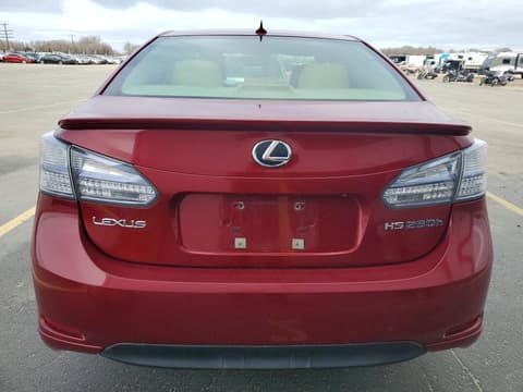 2010 Lexus HS 250h, VIN JTHBB1BA7A2021558. Фото 6 з 6 з аукціону Copart. Каталог авто зі США OpenDataCar.