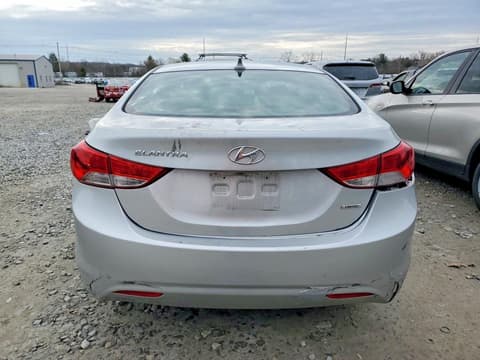 2011 Hyundai Elantra, VIN 5NPDH4AE7BH050086. Фото 6 из 6 с аукциона Copart. Каталог авто из США OpenDataCar.