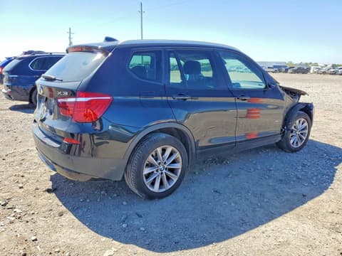 2014 Bmw X3, VIN 5UXWX9C55E0D17962. Фото 3 из 6 с аукциона Copart. Каталог авто из США OpenDataCar.