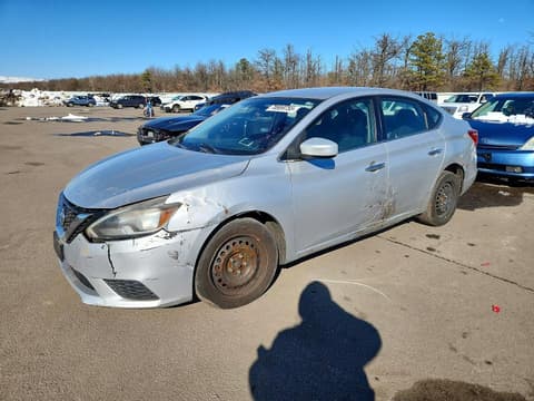 2017 Nissan Sentra, VIN 3N1AB7AP2HL664952. Фото 1 з 6 з аукціону Copart. Каталог авто зі США OpenDataCar.