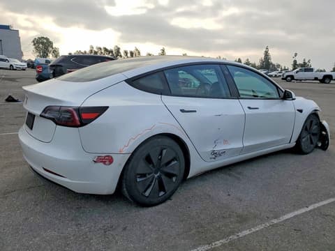 2022 Tesla Model 3, VIN 5YJ3E1EA3NF145323. Фото 3 з 6 з аукціону Copart. Каталог авто зі США OpenDataCar.
