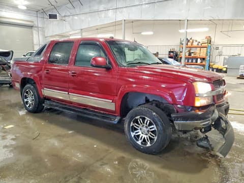 2005 Chevrolet Avalanche, VIN 3GNEK12Z45G112425. Photo 4 of 6 from Copart auction. OpenDataCar US salvage catalog.