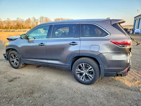 2016 Toyota Highlander, VIN 5TDJKRFH6GS283379. Zdjęcie 2 z 6 z aukcji Copart. Katalog aut z USA OpenDataCar.