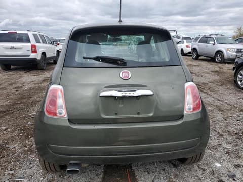 2015 Fiat 500, VIN 3C3CFFAR3FT625276. Фото 6 з 6 з аукціону Copart. Каталог авто зі США OpenDataCar.