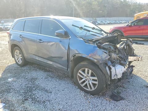 2015 Toyota Highlander, VIN 5TDBKRFH7FS193662. Фото 4 з 6 з аукціону Copart. Каталог авто зі США OpenDataCar.