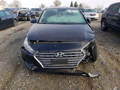 2022 Hyundai Accent, VIN 3KPC24A67NE175667. Zdjęcie 5 z 6 z aukcji Copart. Katalog aut z USA OpenDataCar.