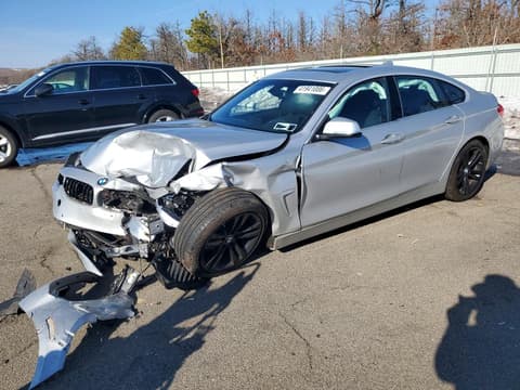 2019 Bmw 4 Series, VIN WBA4J3C53KBL08744. Фото 1 з 6 з аукціону Copart. Каталог авто зі США OpenDataCar.