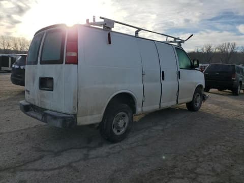 2012 Chevrolet Express 2500, VIN 1GCWGFCA2C1166287. Фото 3 з 6 з аукціону Copart. Каталог авто зі США OpenDataCar.