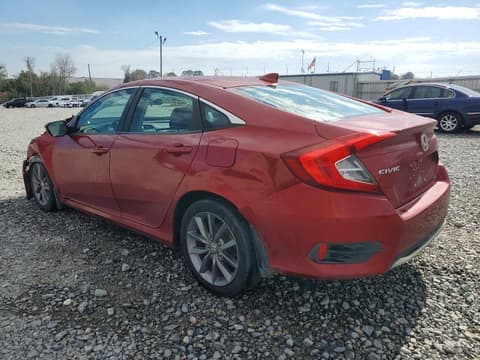 2019 Honda Civic, VIN 19XFC1F3XKE017374. Фото 2 з 6 з аукціону Copart. Каталог авто зі США OpenDataCar.
