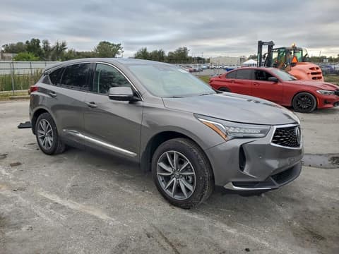 2024 Acura RDX, VIN 5J8TC2H54RL037453. Photo 4 of 6 from Copart auction. OpenDataCar US salvage catalog.