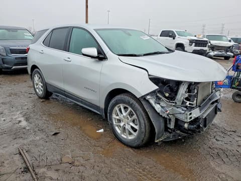 2022 Chevrolet Equinox, VIN 3GNAXKEV5NL205251. Фото 4 з 6 з аукціону Copart. Каталог авто зі США OpenDataCar.