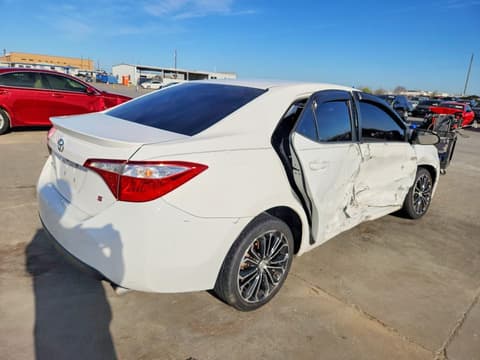 2016 Toyota Corolla, VIN 5YFBURHE1GP385943. Фото 3 з 6 з аукціону Copart. Каталог авто зі США OpenDataCar.