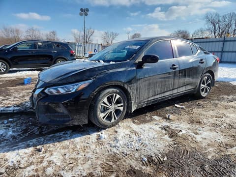 2022 Nissan Sentra, VIN 3N1AB8CVXNY304053. Фото 1 з 6 з аукціону Copart. Каталог авто зі США OpenDataCar.