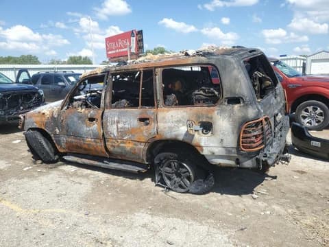 1999 Lexus LX 470, VIN JT6HT00W1X0058408. Фото 2 из 6 с аукциона Copart. Каталог авто из США OpenDataCar.