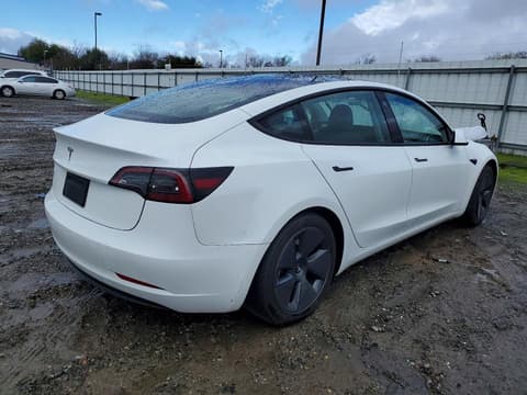 2023 Tesla Model 3, VIN 5YJ3E1EA8PF704531. Фото 3 з 6 з аукціону Copart. Каталог авто зі США OpenDataCar.