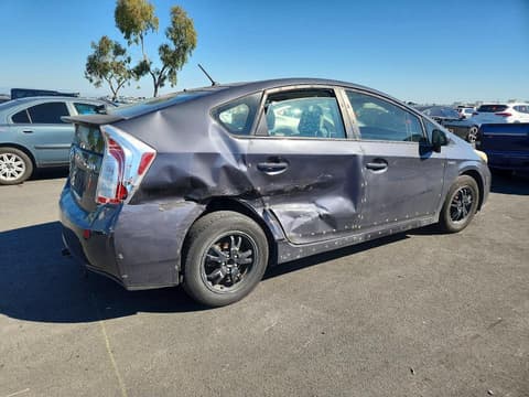 2012 Toyota Prius, VIN JTDKN3DU5C5415699. Фото 3 з 6 з аукціону Copart. Каталог авто зі США OpenDataCar.