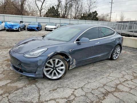 2019 Tesla Model 3, VIN 5YJ3E1EB8KF197597. Фото 1 з 6 з аукціону Copart. Каталог авто зі США OpenDataCar.
