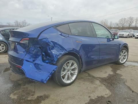 2021 Tesla Model Y, VIN 5YJYGDEE3MF105343. Фото 3 з 6 з аукціону Copart. Каталог авто зі США OpenDataCar.