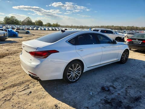 2017 Genesis G80, VIN KMHGN4JF0HU173432. Photo 3 of 6 from Copart auction. OpenDataCar US salvage catalog.