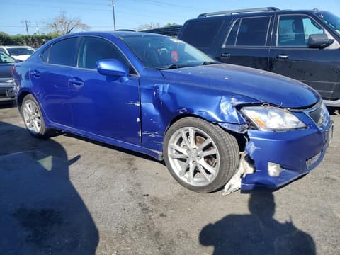 2007 Lexus IS 250, VIN JTHBK262072050790. Фото 4 з 6 з аукціону Copart. Каталог авто зі США OpenDataCar.